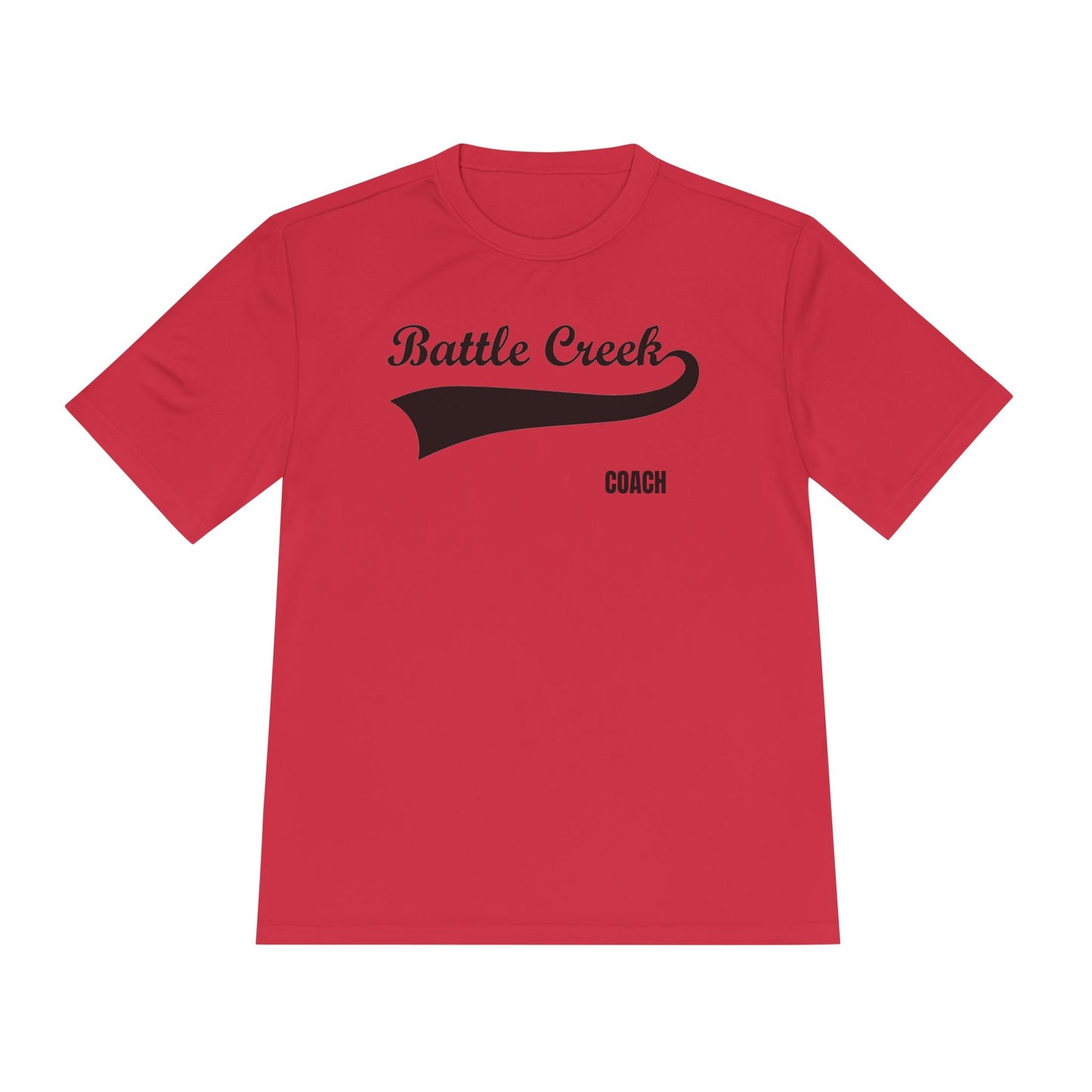 BC - COACH - Black Logo - Unisex Moisture Wicking Tee