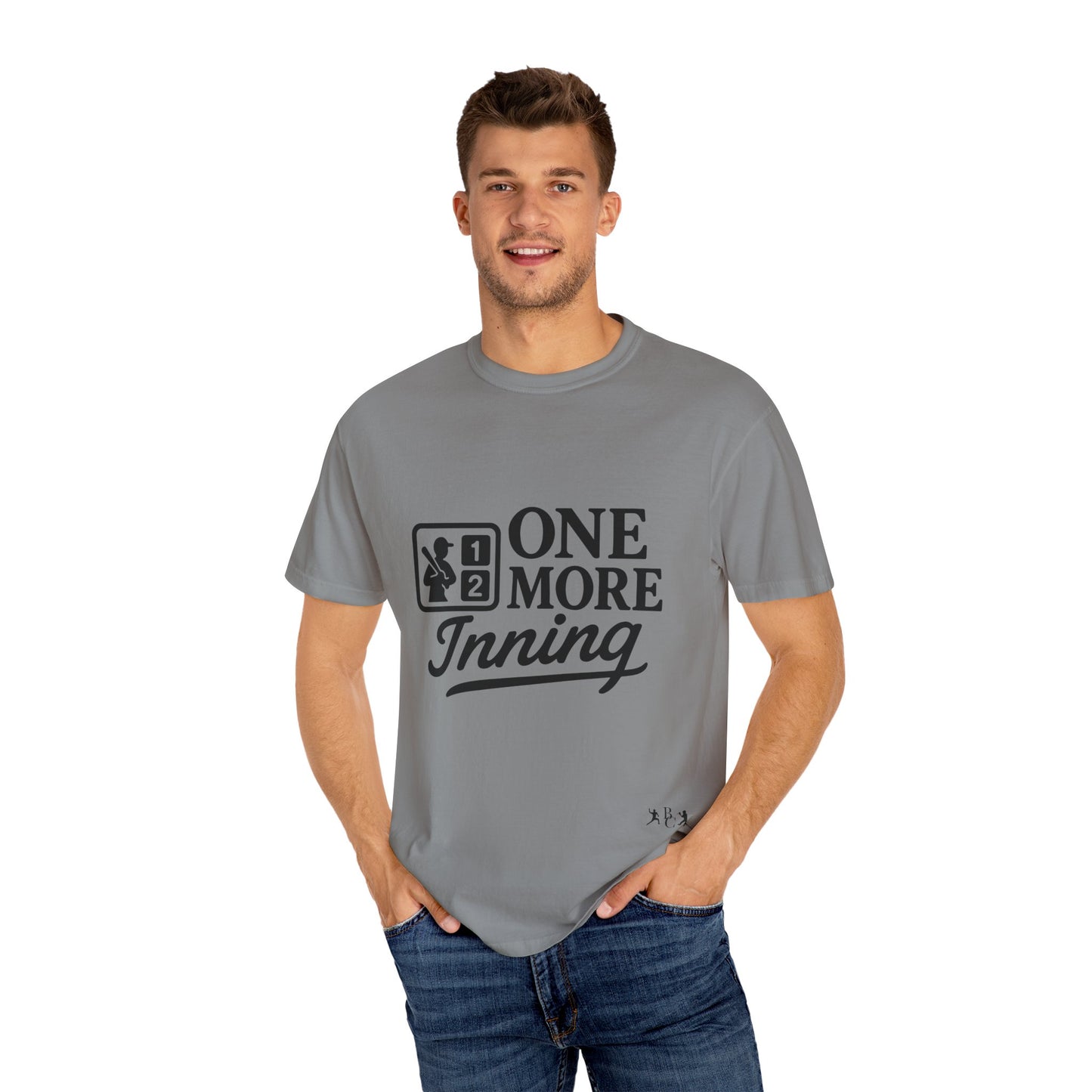 BC - One More Inning - Unisex Garment-Dyed T-shirt