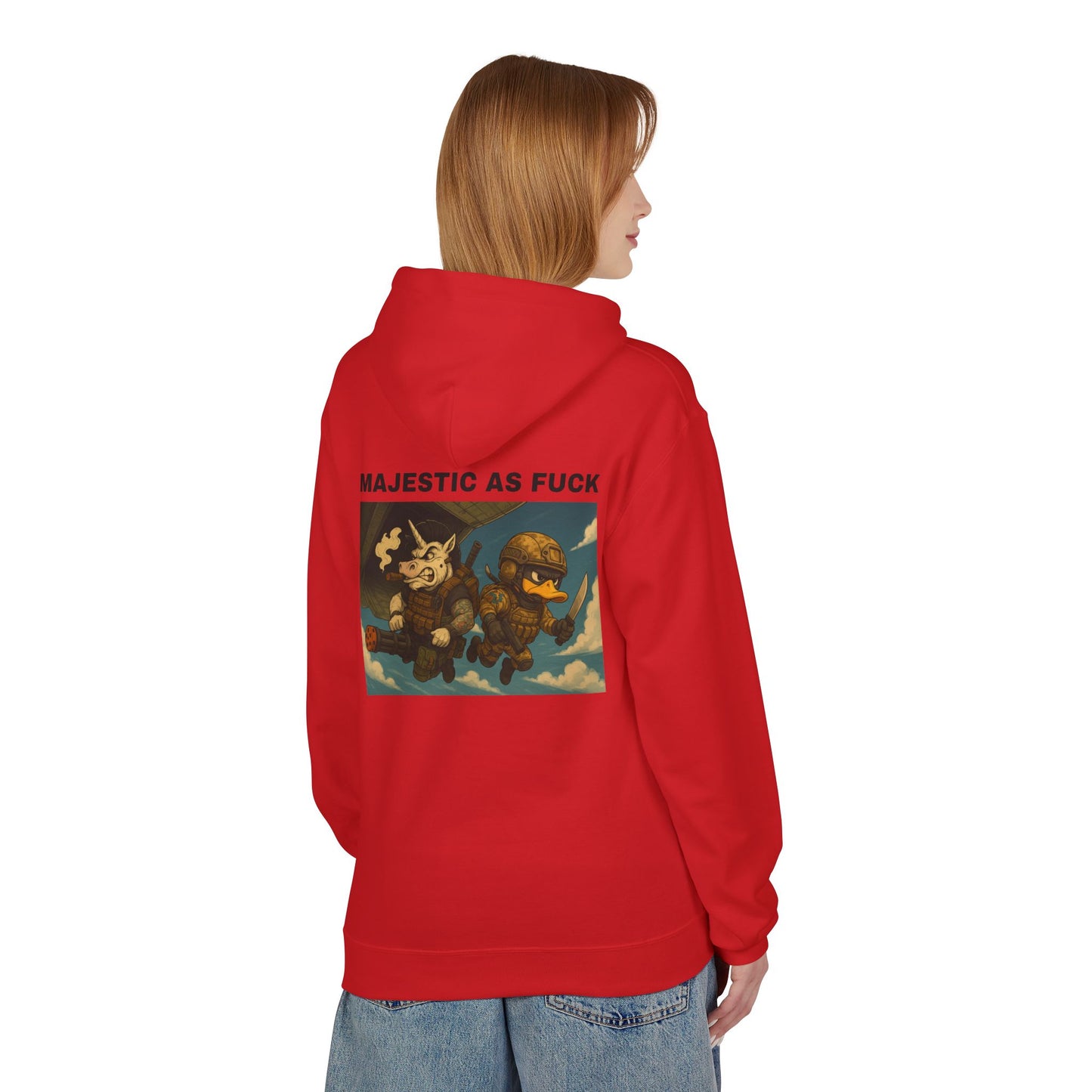 MAF - Unisex Midweight Softstyle Fleece Hoodie