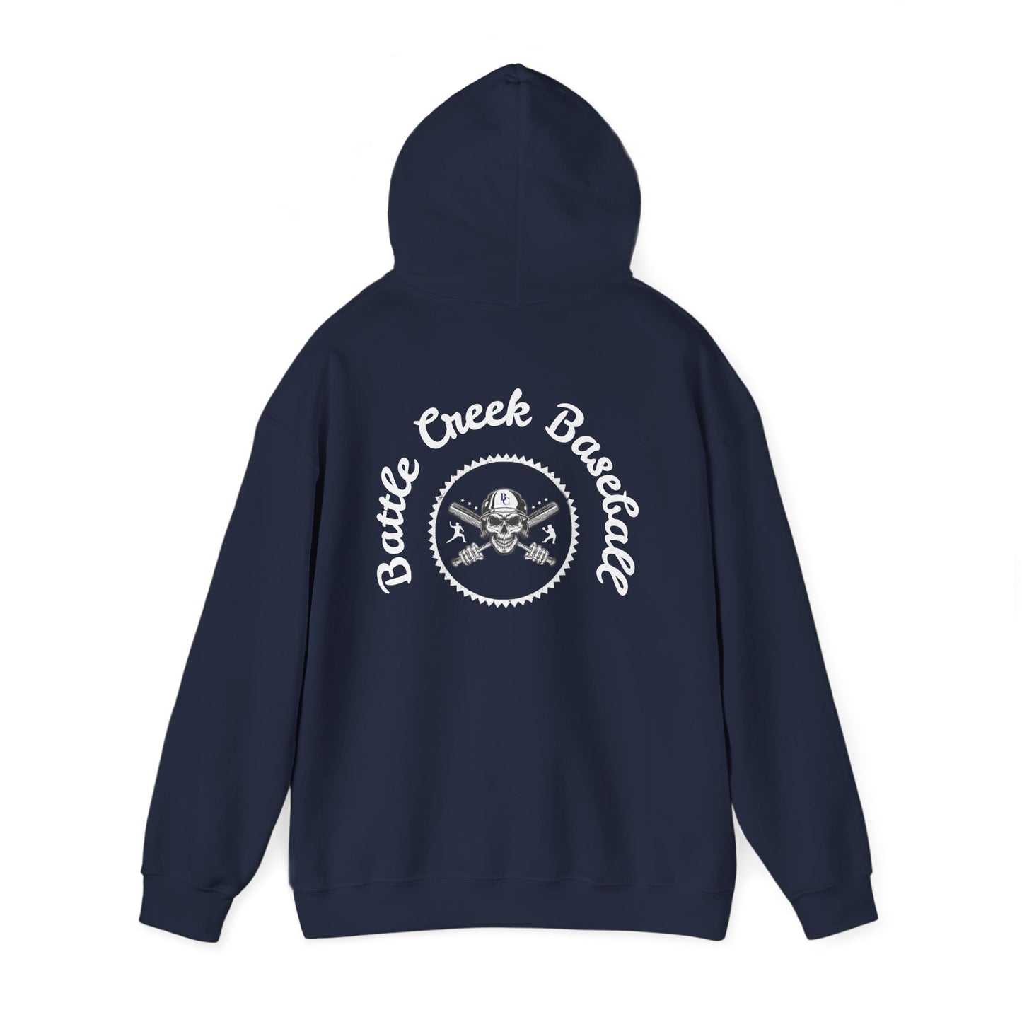 BC White Logo - Unisex Heavy Blend™ Hooded Sweatshirt