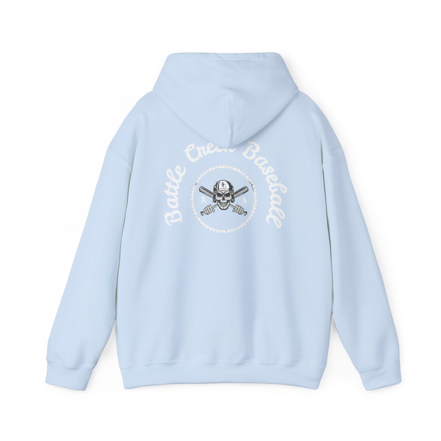 BC White Logo - Unisex Heavy Blend™ Hooded Sweatshirt