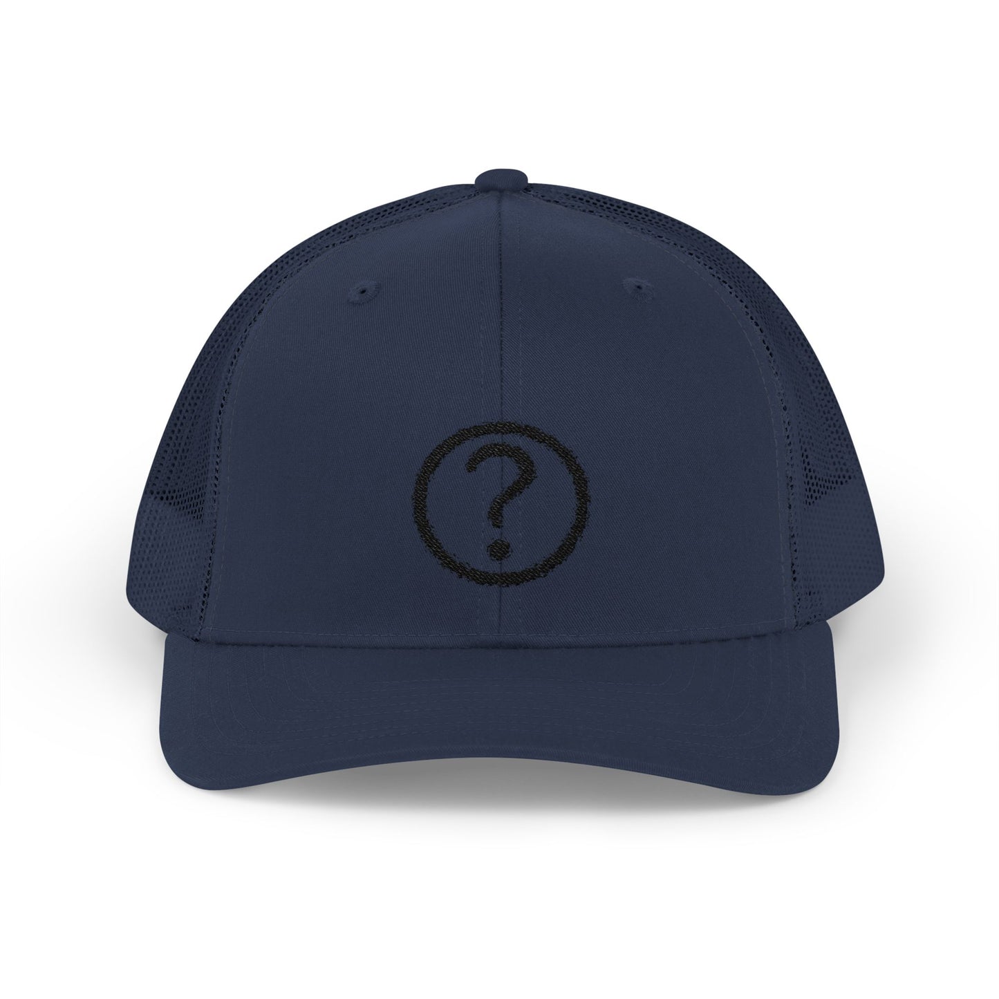 MAF - Question Mark Black Logo - Snapback Trucker Cap