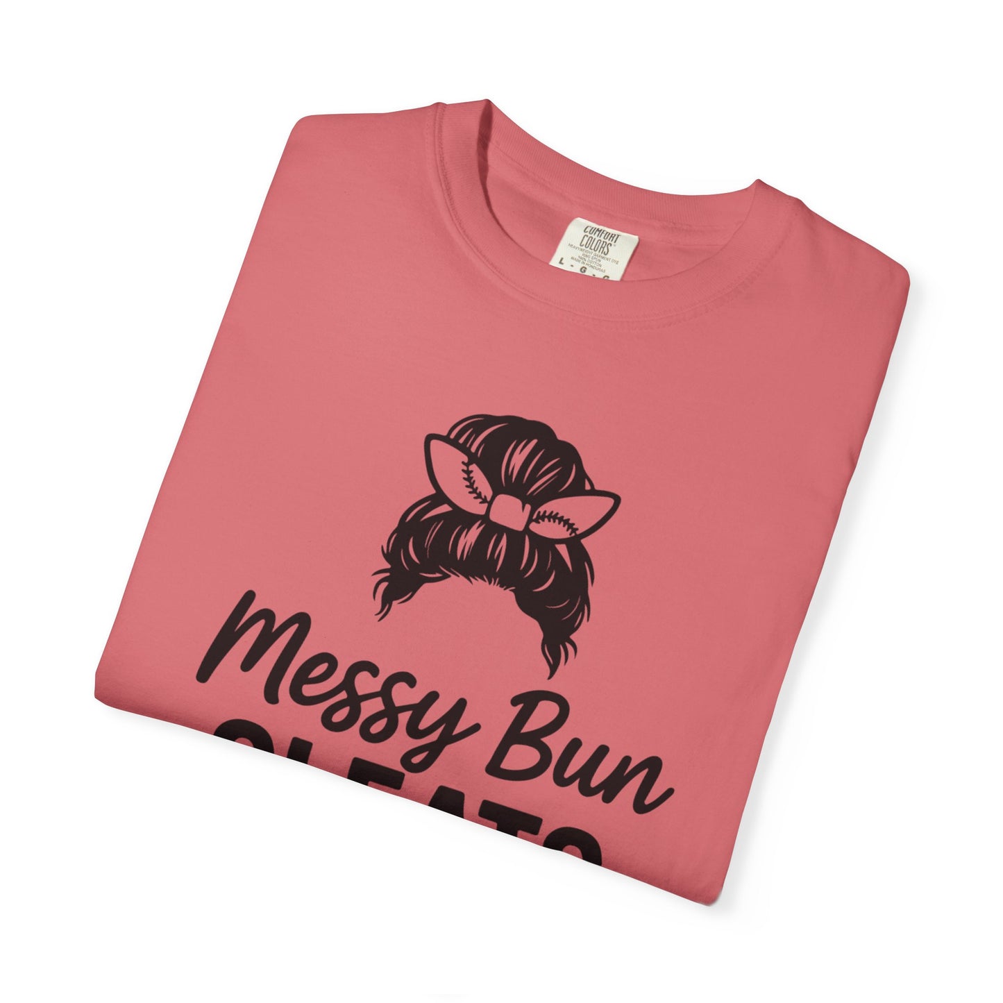 BC - Messy Bun Cleats Done - Unisex Garment-Dyed T-shirt