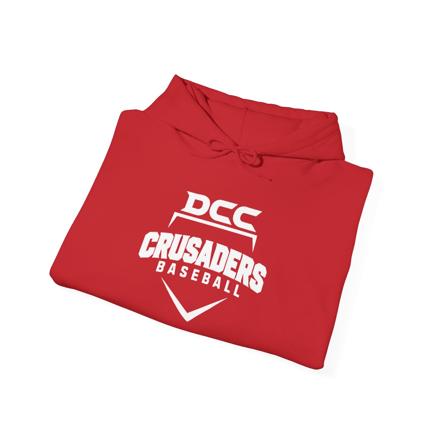DCC - White Logo - Unisex Heavy Blend™ Hooded Sweatshirt