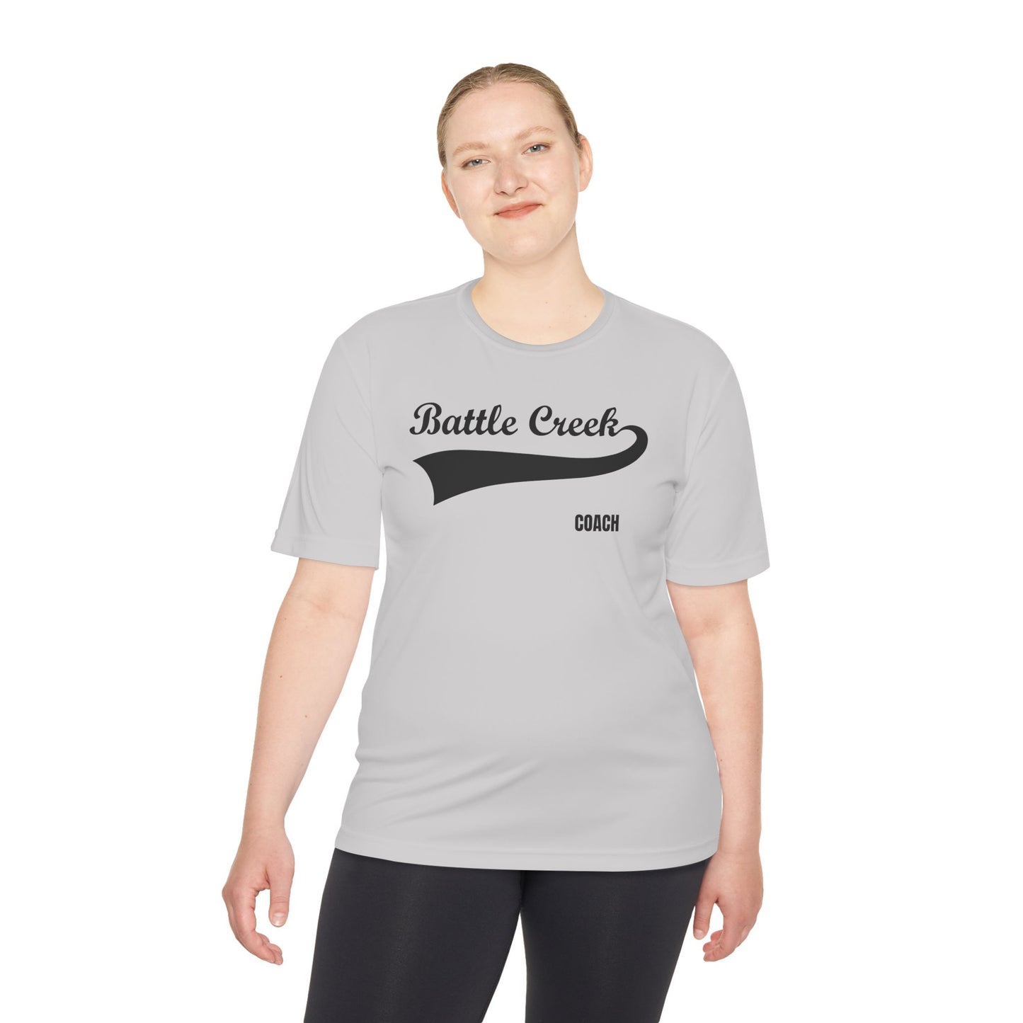 BC - COACH - Black Logo - Unisex Moisture Wicking Tee