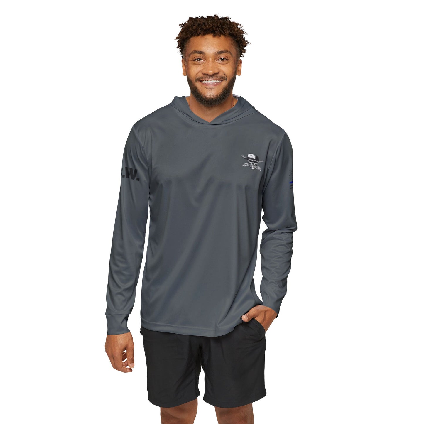 BC - Police Support Men's Sports Warmup Hoodie (AOP)