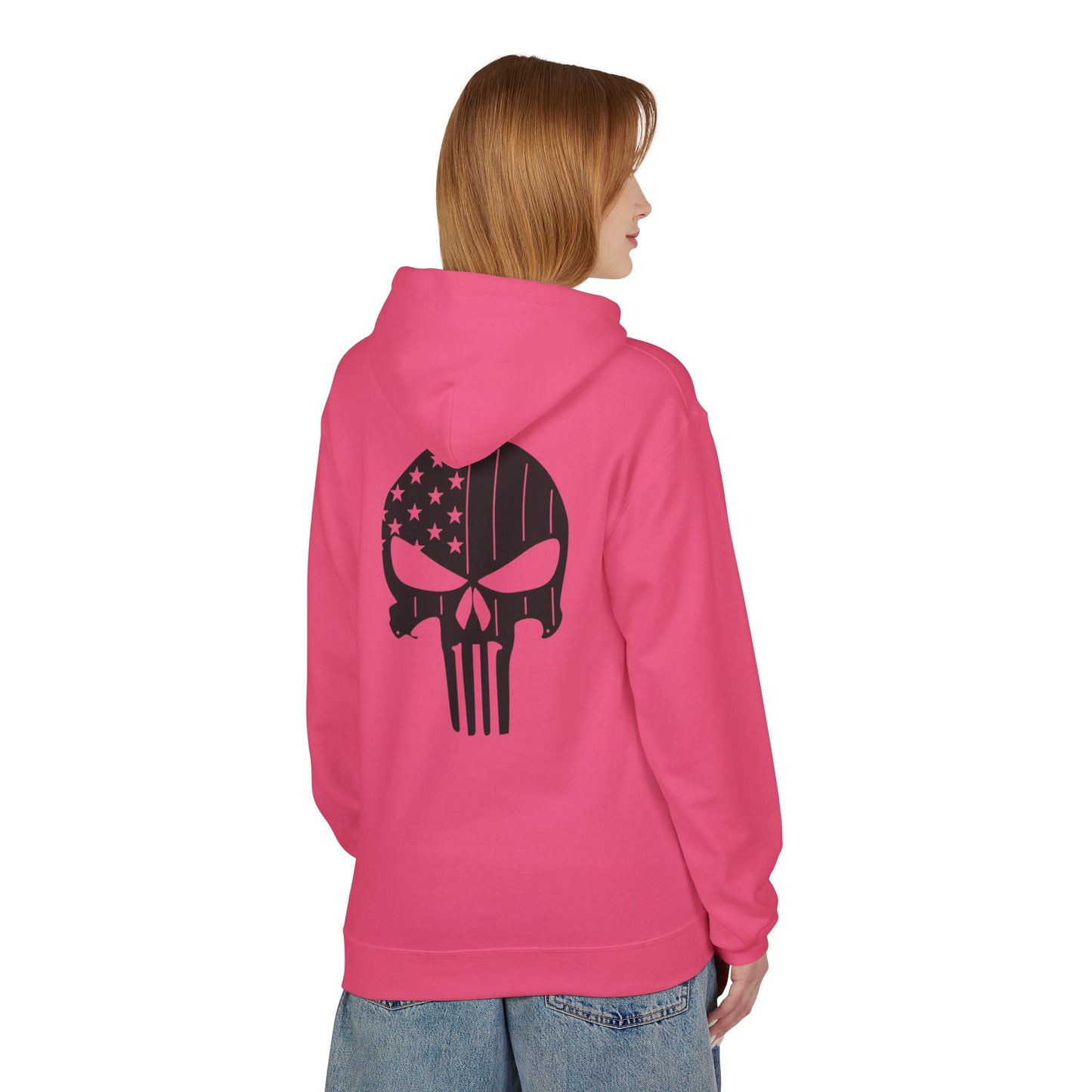 MAF - Skull - Unisex Midweight Softstyle Fleece Hoodie