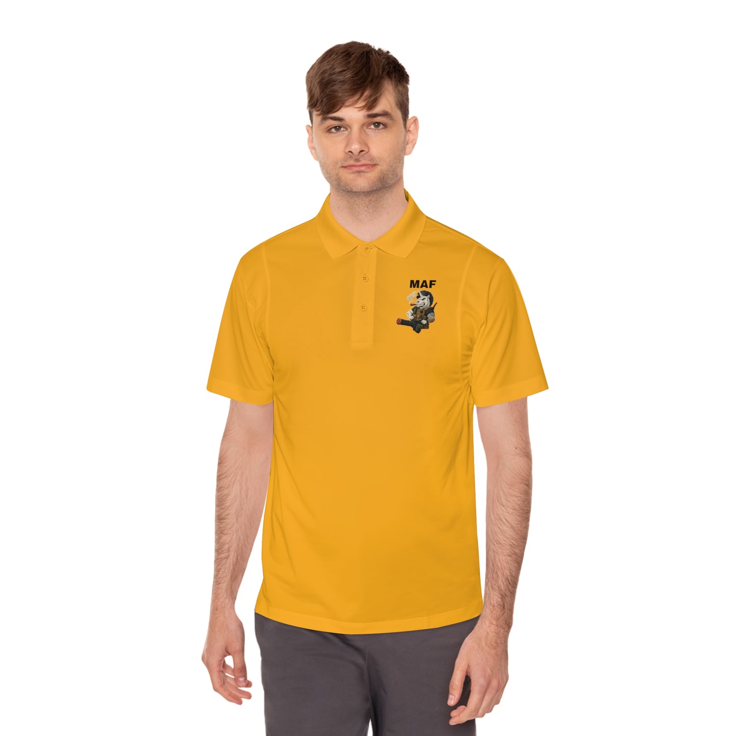 MAF - Unicorn - Men's Sport Polo Shirt