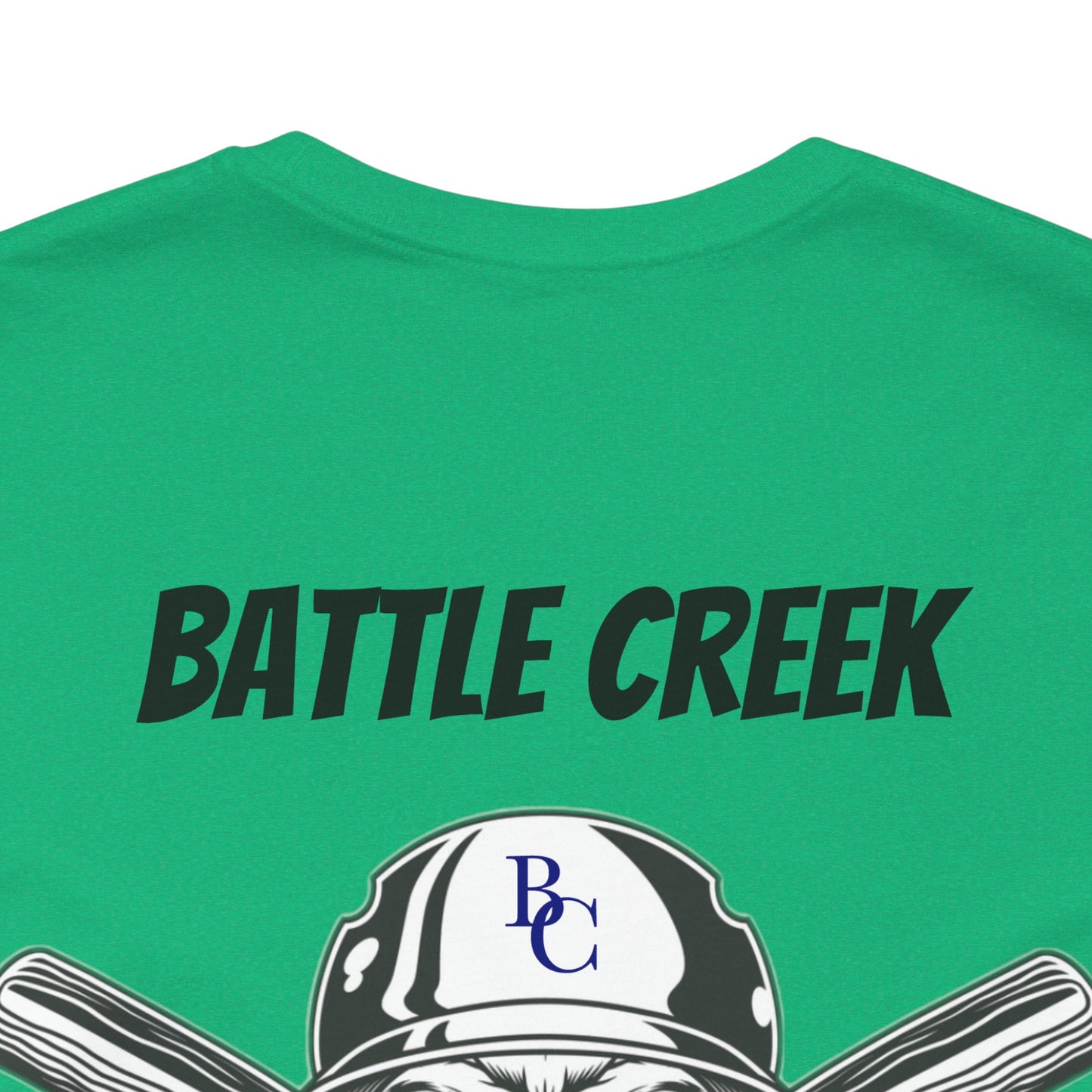 Battle Creek baseball Crossbones - Unisex Jersey Short Sleeve Tee