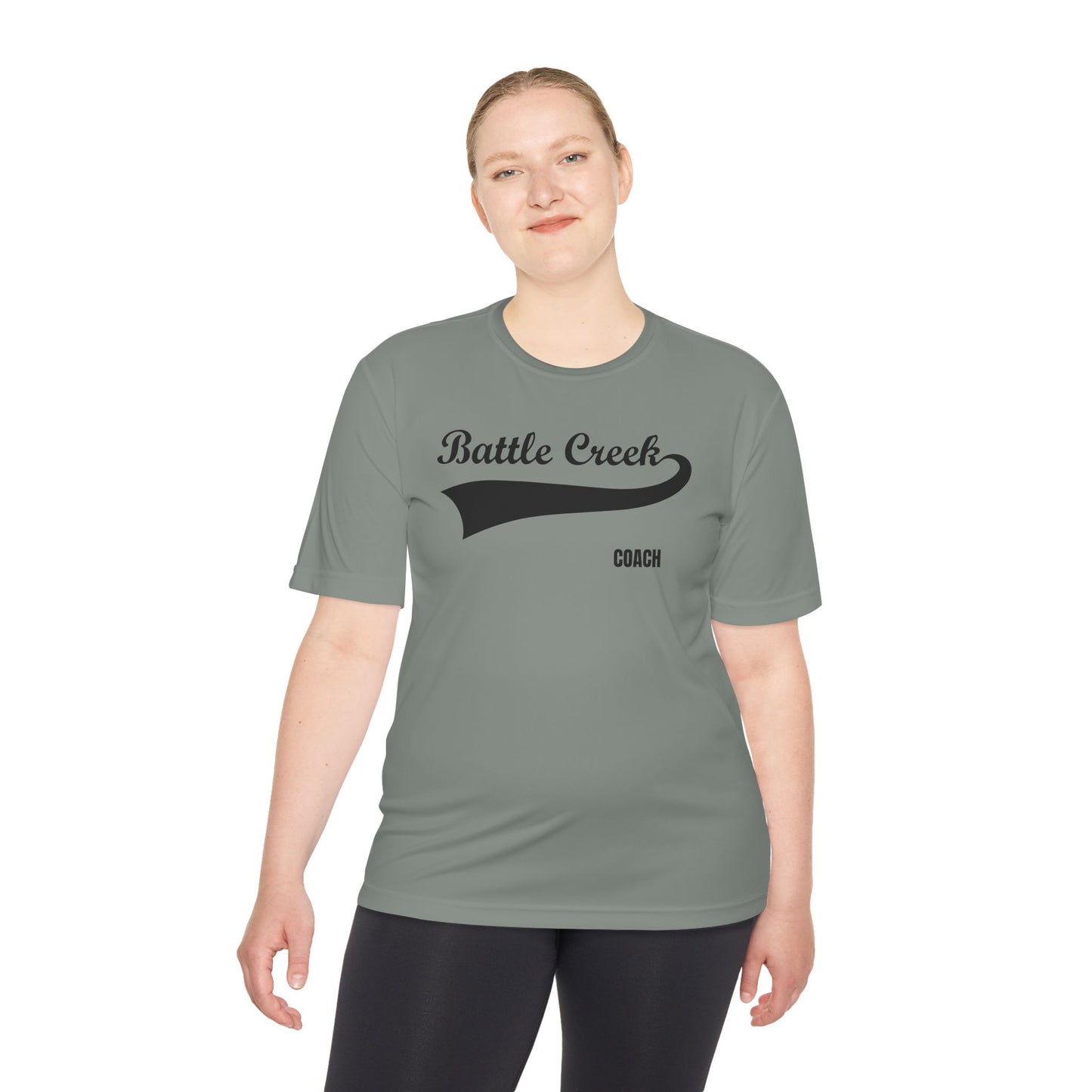 BC - COACH - Black Logo - Unisex Moisture Wicking Tee