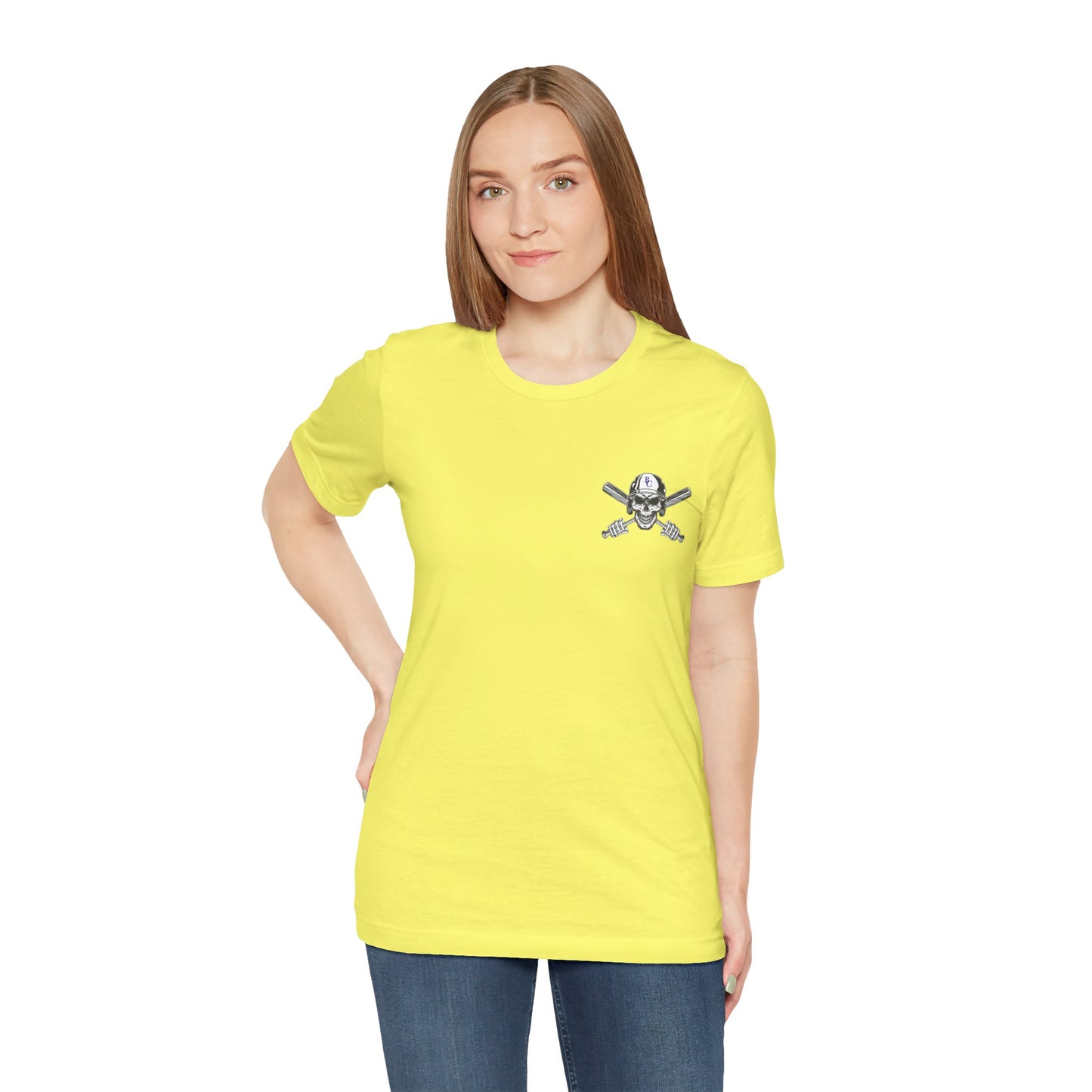 Battle Creek baseball Crossbones - Unisex Jersey Short Sleeve Tee