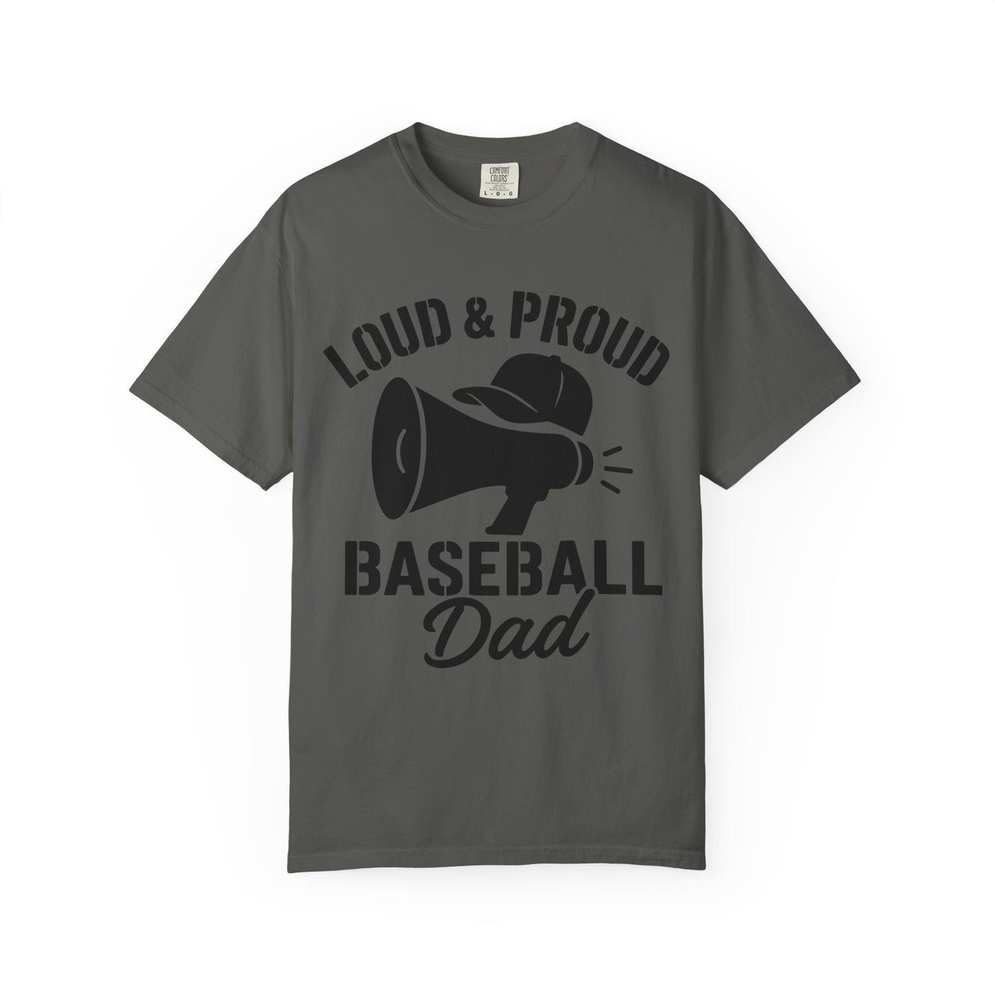 BC - Proud Baseball Dad - Unisex Garment-Dyed T-shirt