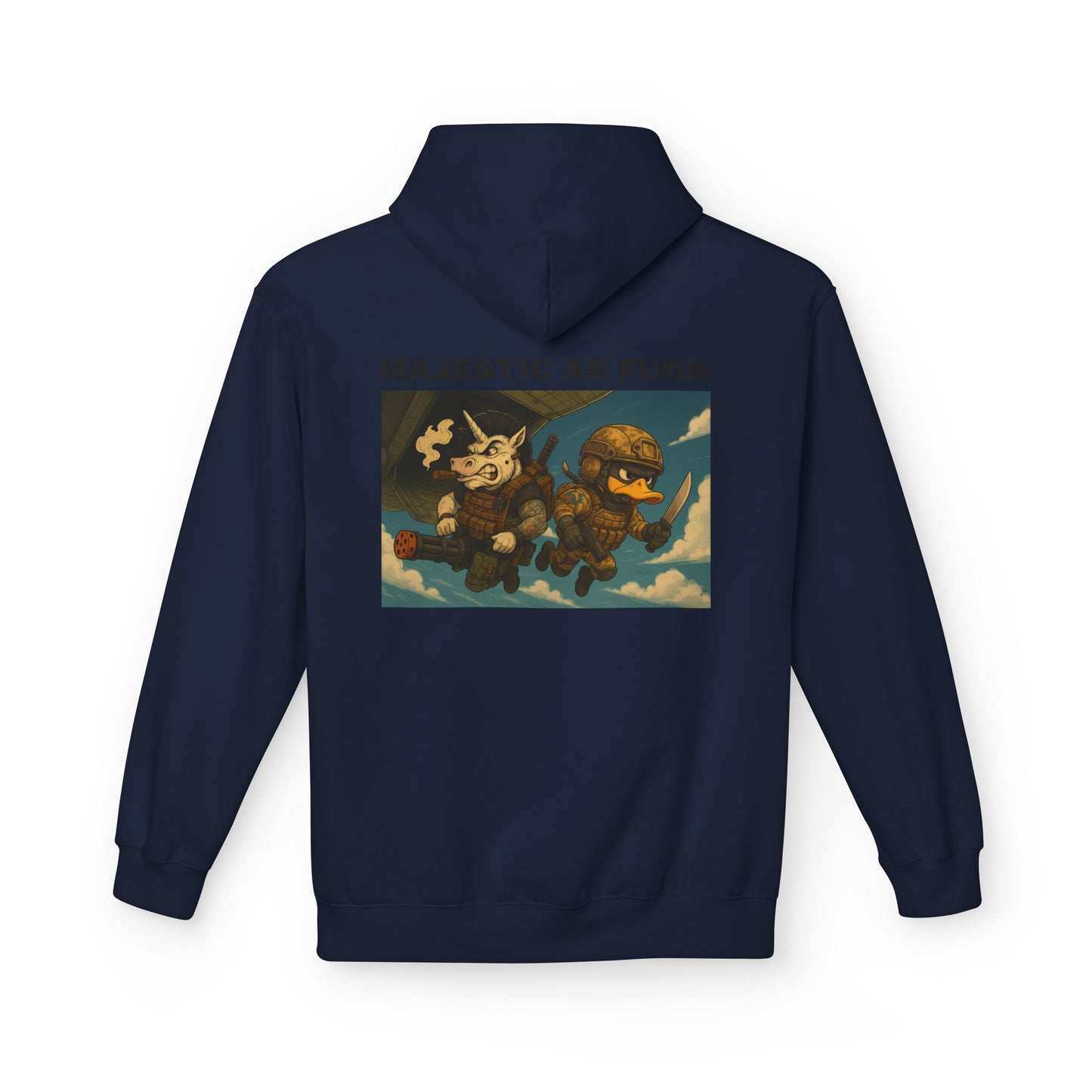 MAF - Unisex Midweight Softstyle Fleece Hoodie