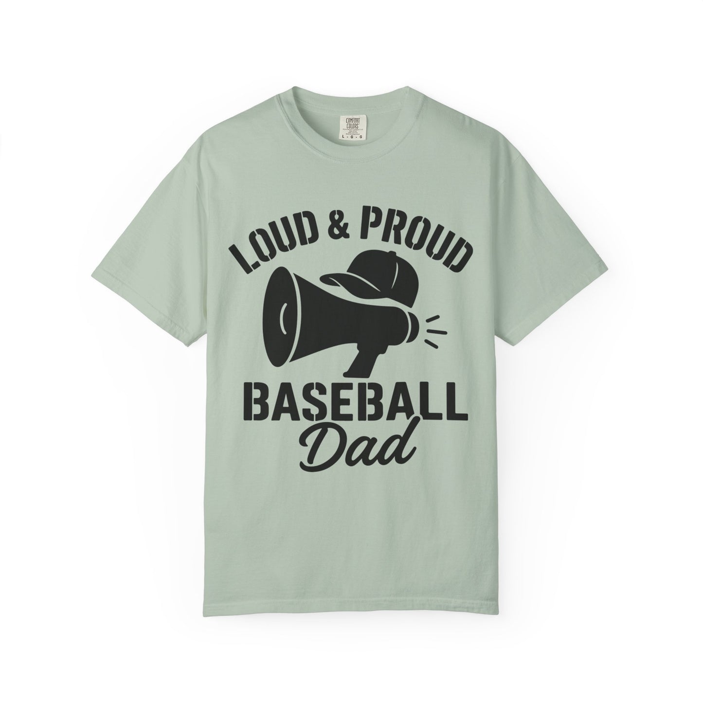 BC - Proud Baseball Dad - Unisex Garment-Dyed T-shirt