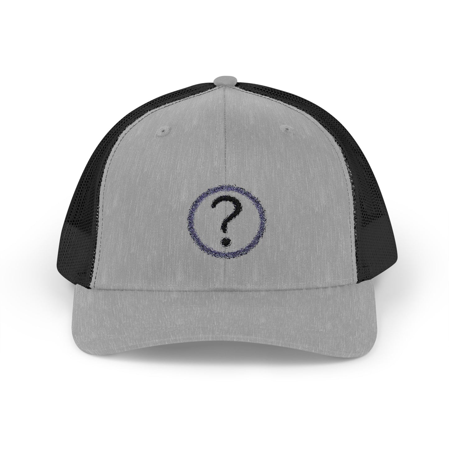 MAF - Question Mark with Blue Tent - Snapback Trucker Cap