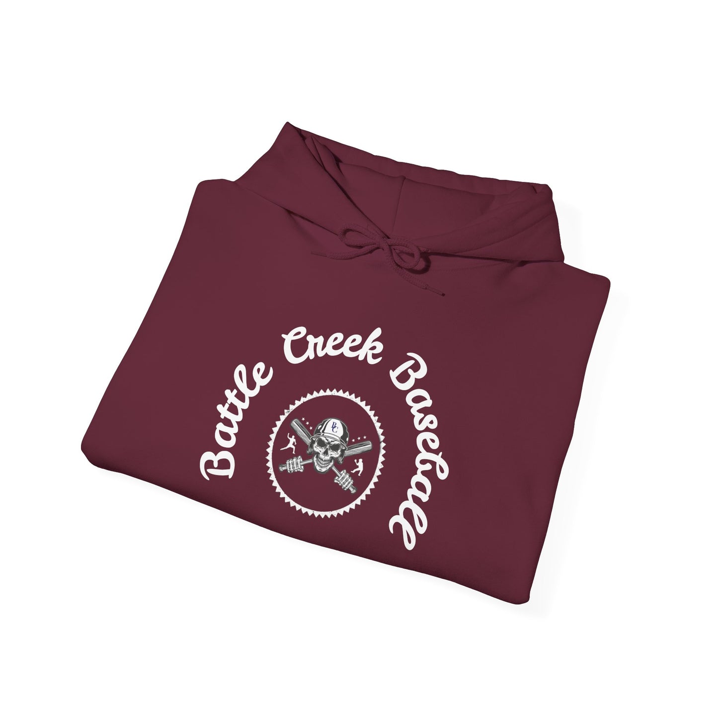 BC White Logo - Unisex Heavy Blend™ Hooded Sweatshirt