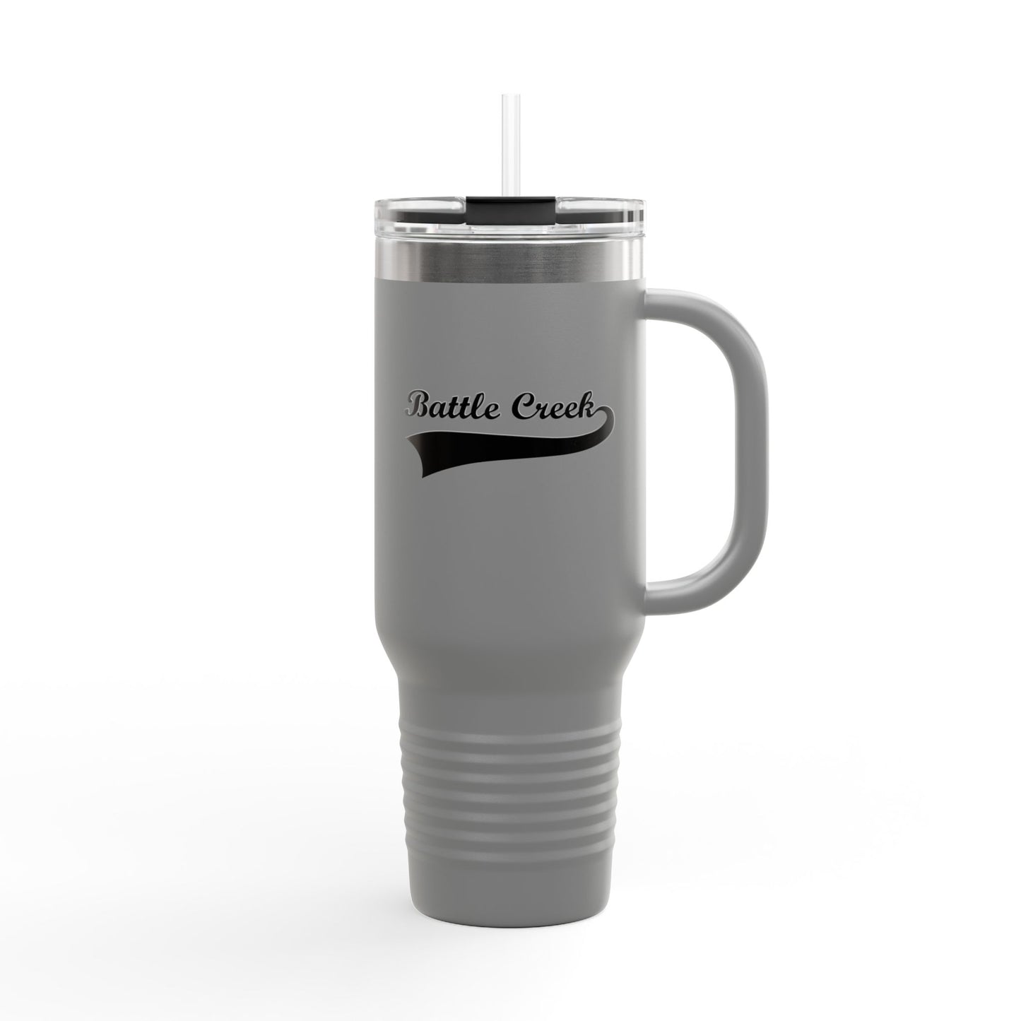 BC Black Logo Insulated Travel Mug, 40oz