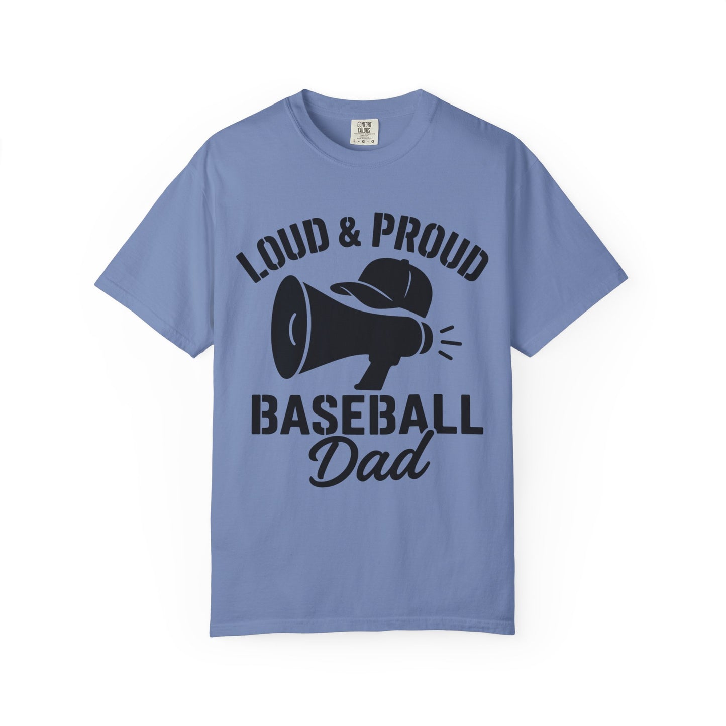 BC - Proud Baseball Dad - Unisex Garment-Dyed T-shirt