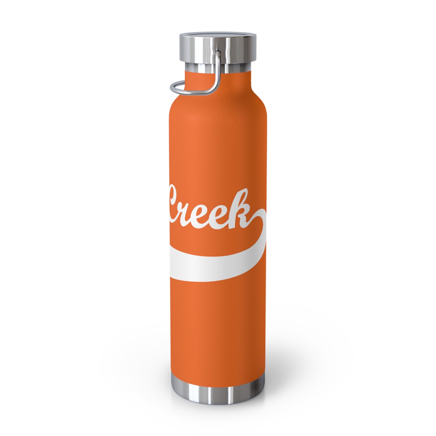 BC White Logo Copper Vacuum Insulated Bottle, 22oz