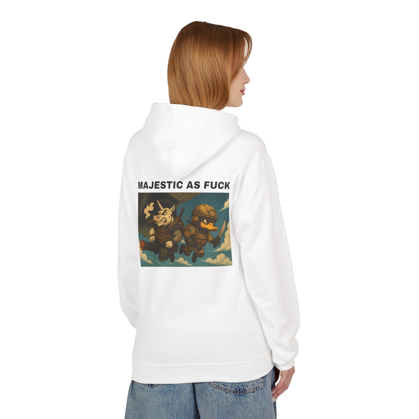 MAF - Unisex Midweight Softstyle Fleece Hoodie