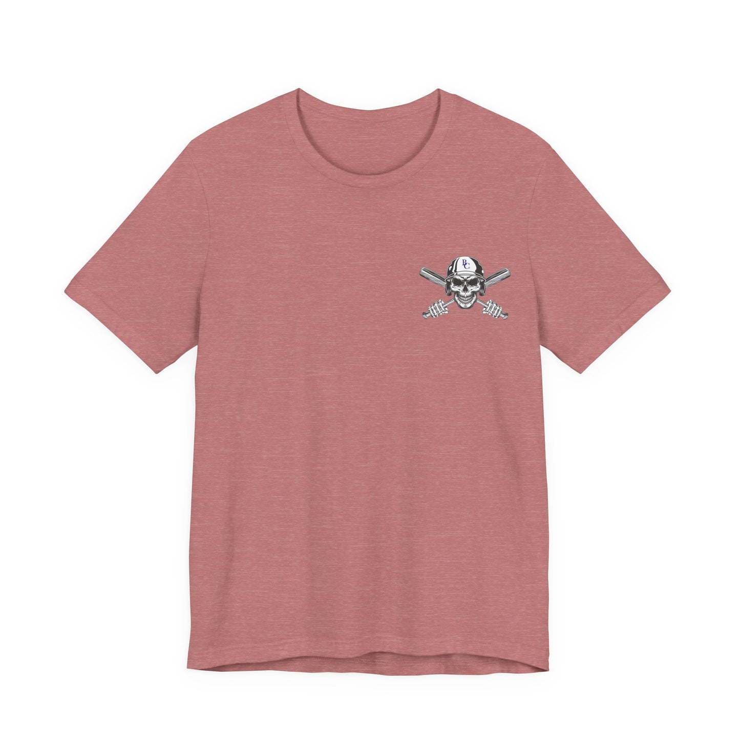 Battle Creek baseball Crossbones - Unisex Jersey Short Sleeve Tee