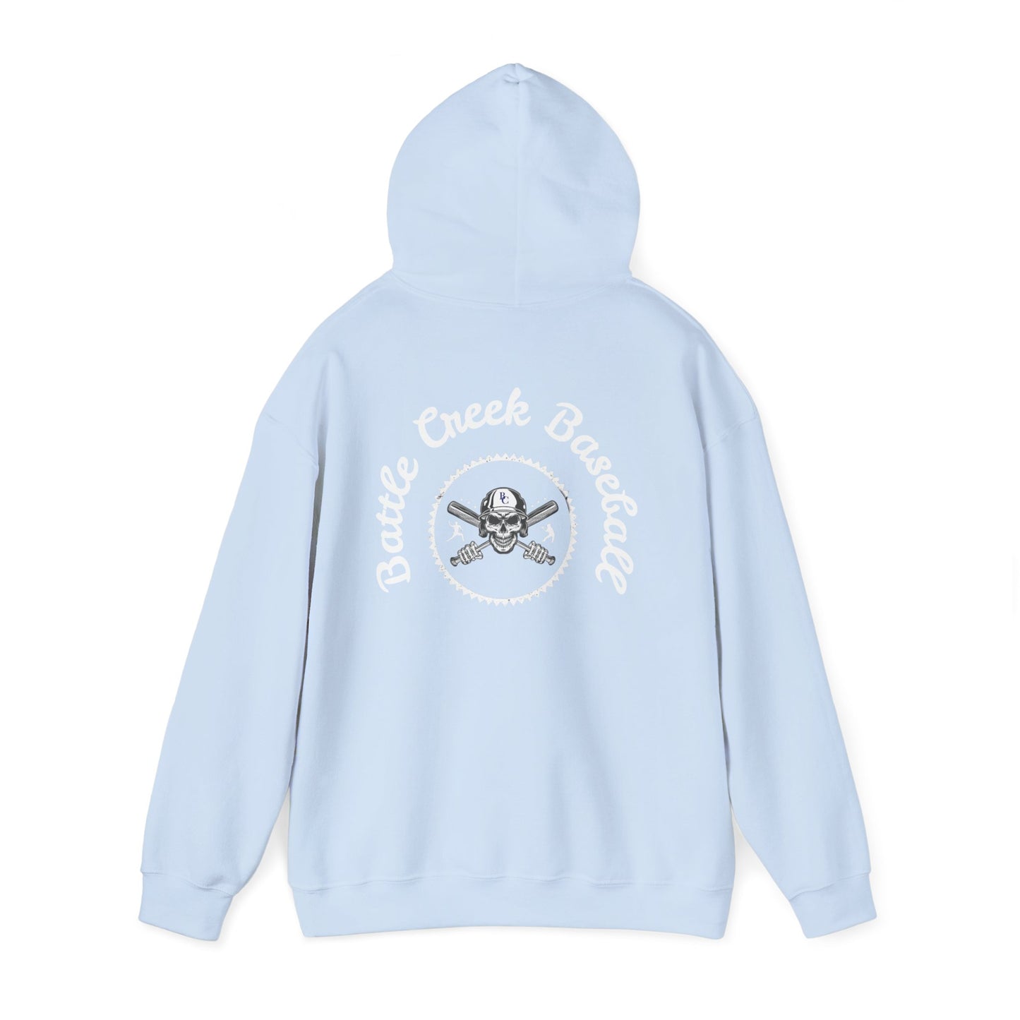 BC White Logo - Unisex Heavy Blend™ Hooded Sweatshirt