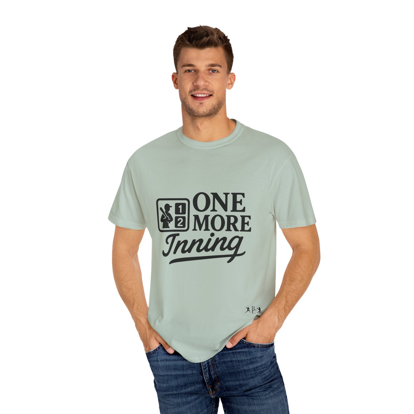 BC - One More Inning - Unisex Garment-Dyed T-shirt