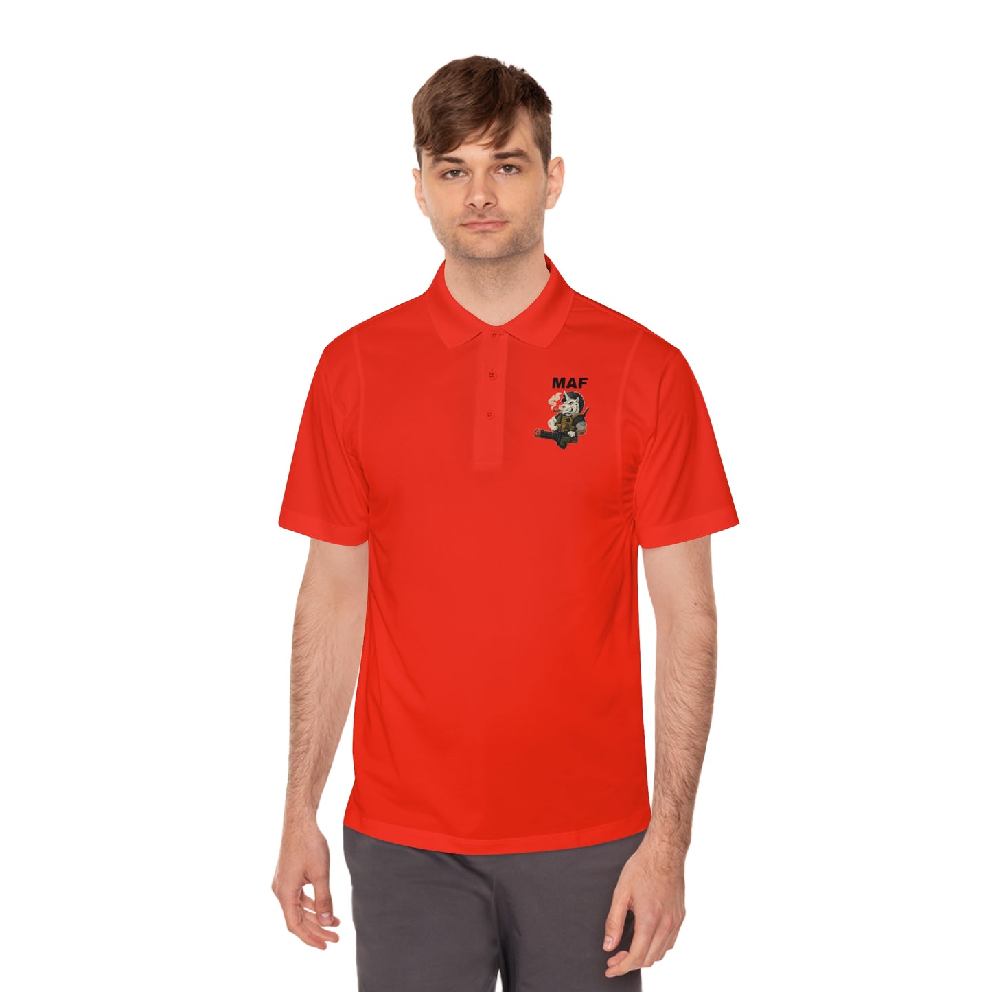 MAF - Unicorn - Men's Sport Polo Shirt