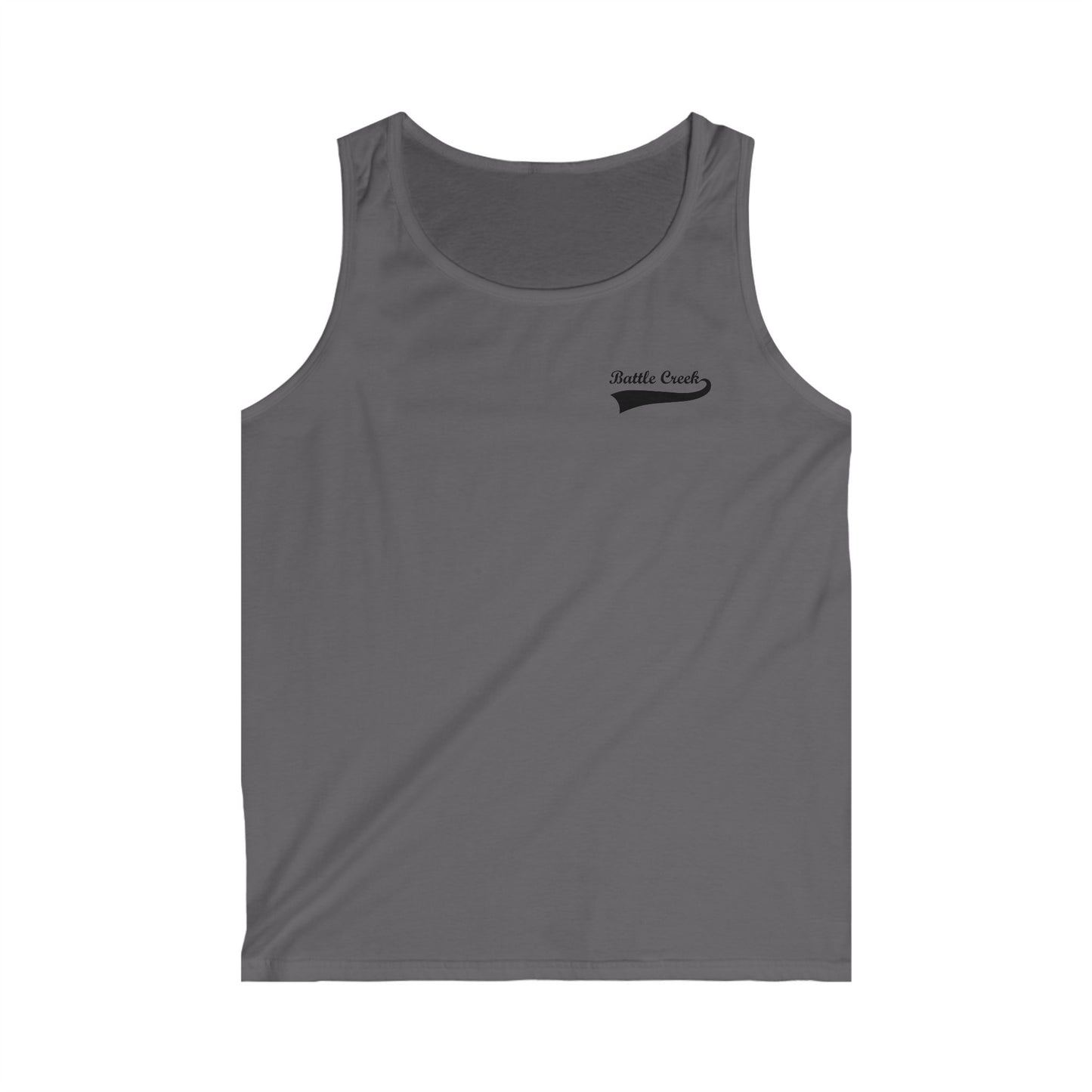 BC Black Logo Men's Softstyle Tank Top