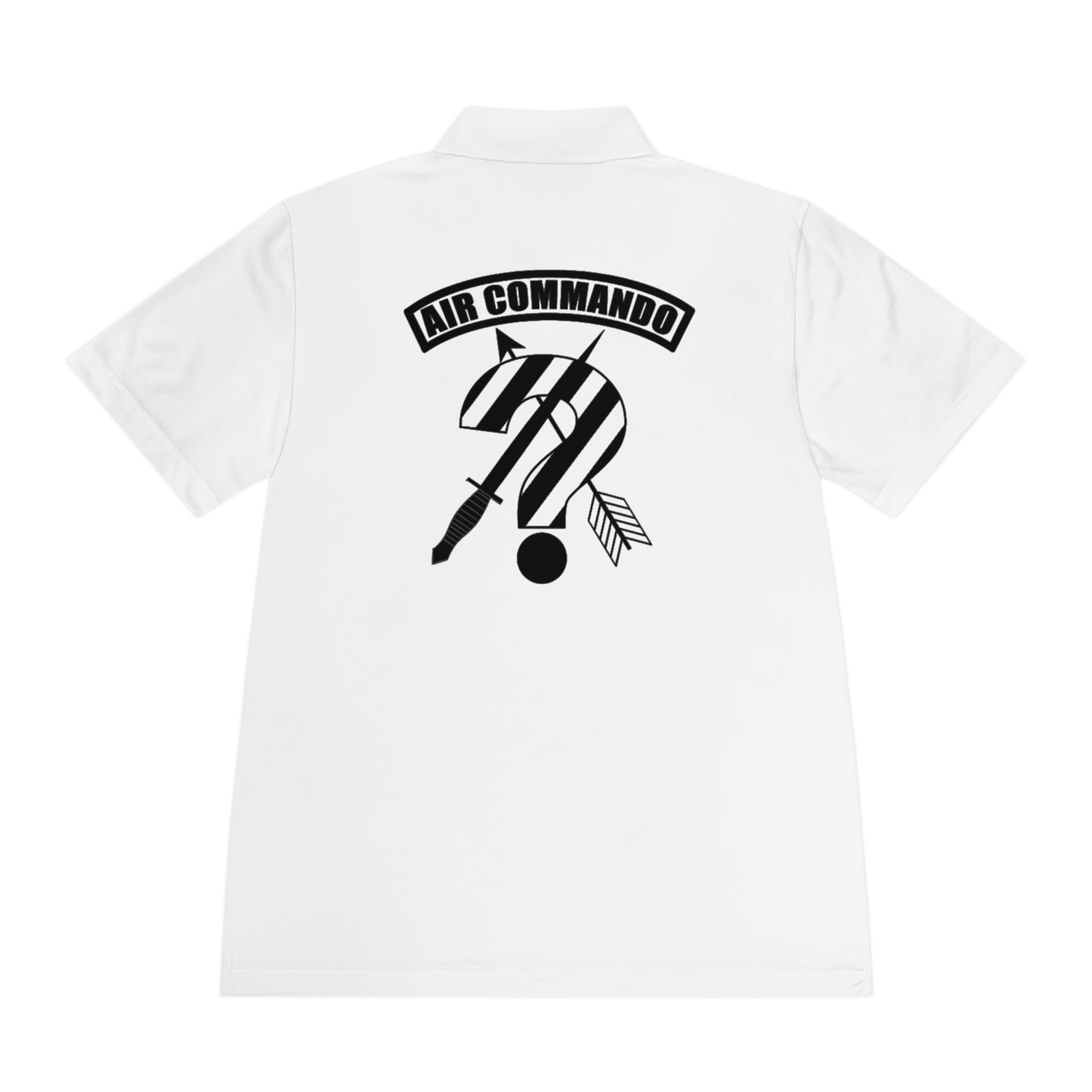 Commando - Question Mark - Men's Sport Polo Shirt
