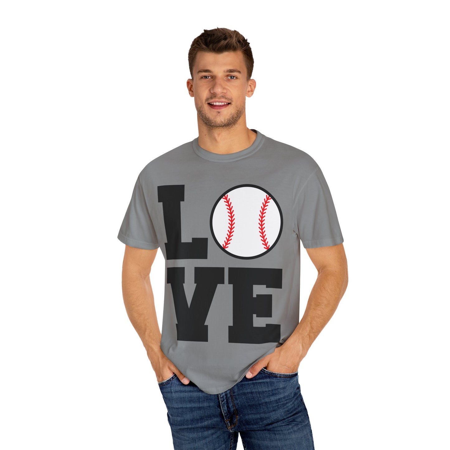 BC - Love - Unisex Garment-Dyed T-shirt