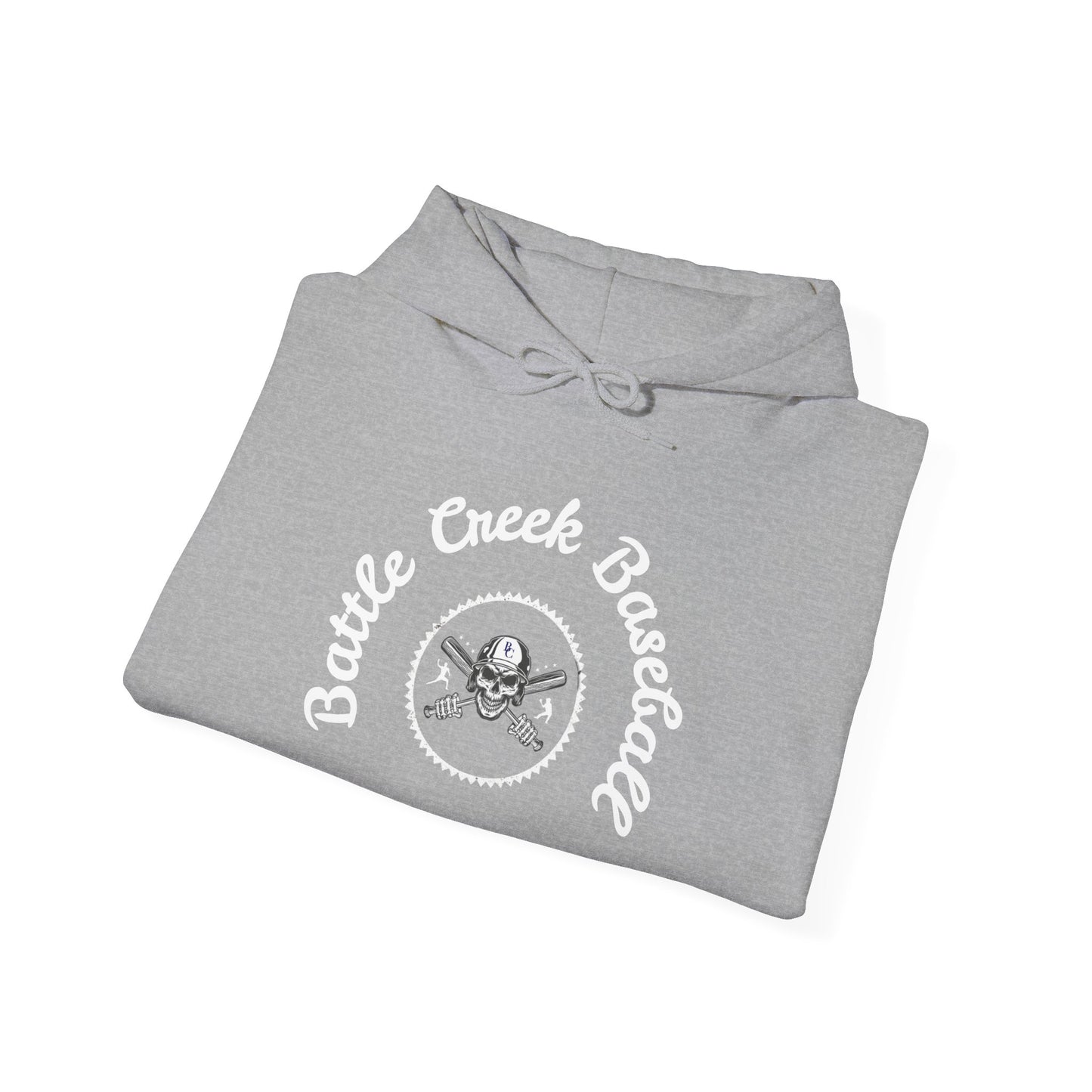 BC White Logo - Unisex Heavy Blend™ Hooded Sweatshirt