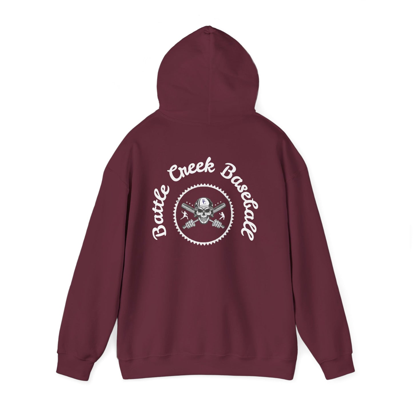 BC White Logo - Unisex Heavy Blend™ Hooded Sweatshirt