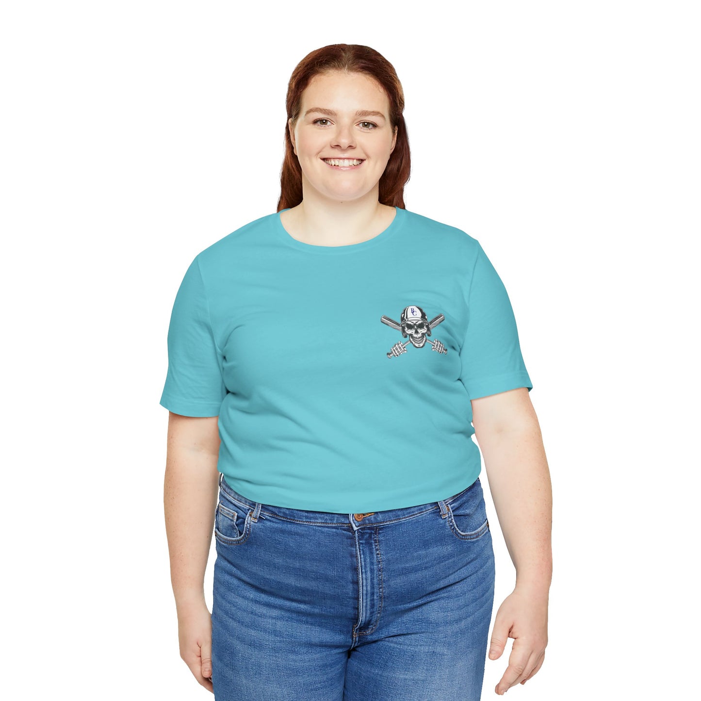 Battle Creek baseball Crossbones - Unisex Jersey Short Sleeve Tee