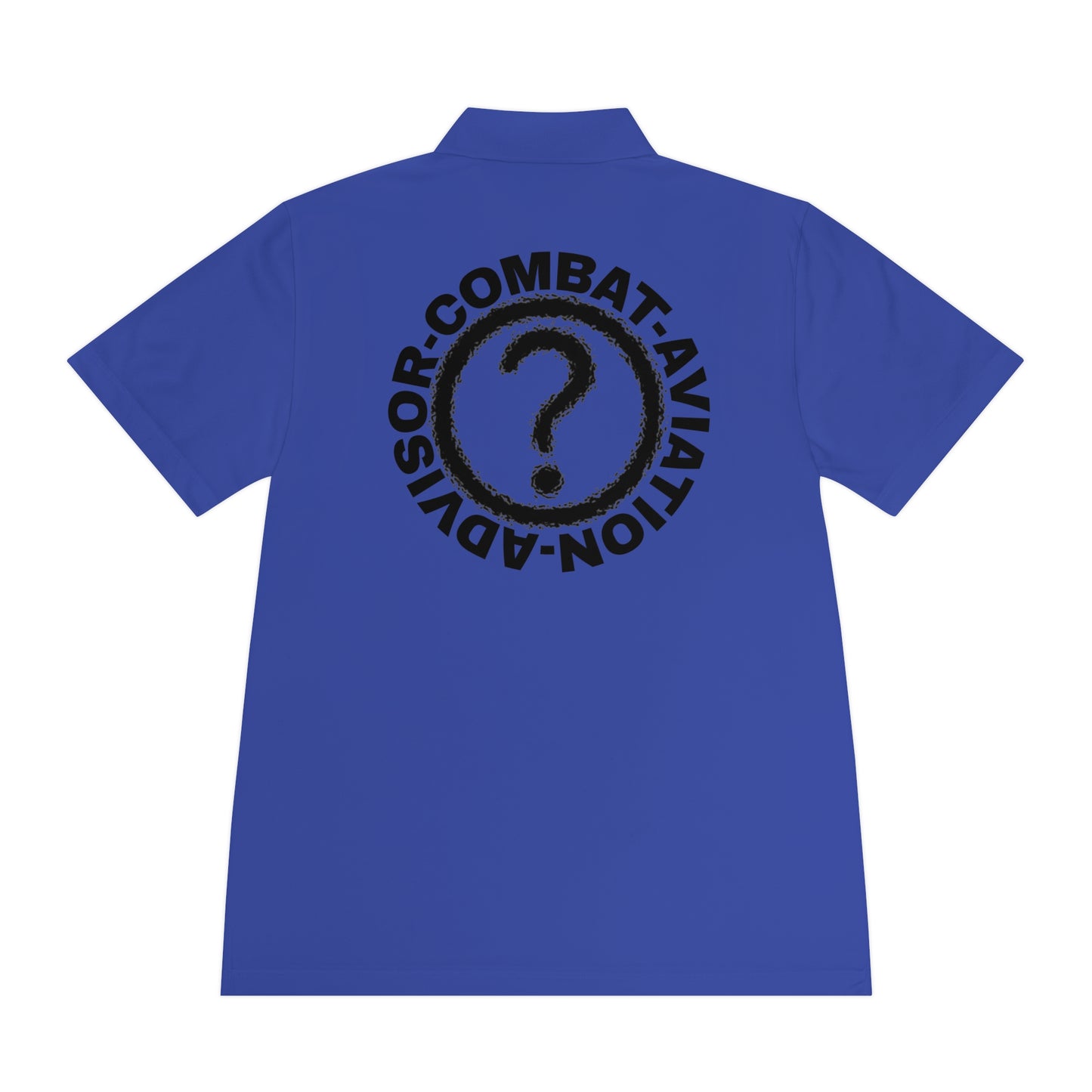 MAF - CAA Question Mark - Men's Sport Polo Shirt