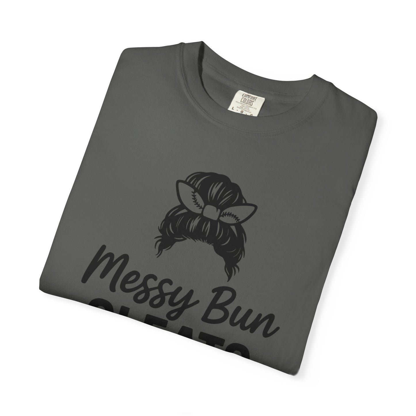 BC - Messy Bun Cleats Done - Unisex Garment-Dyed T-shirt