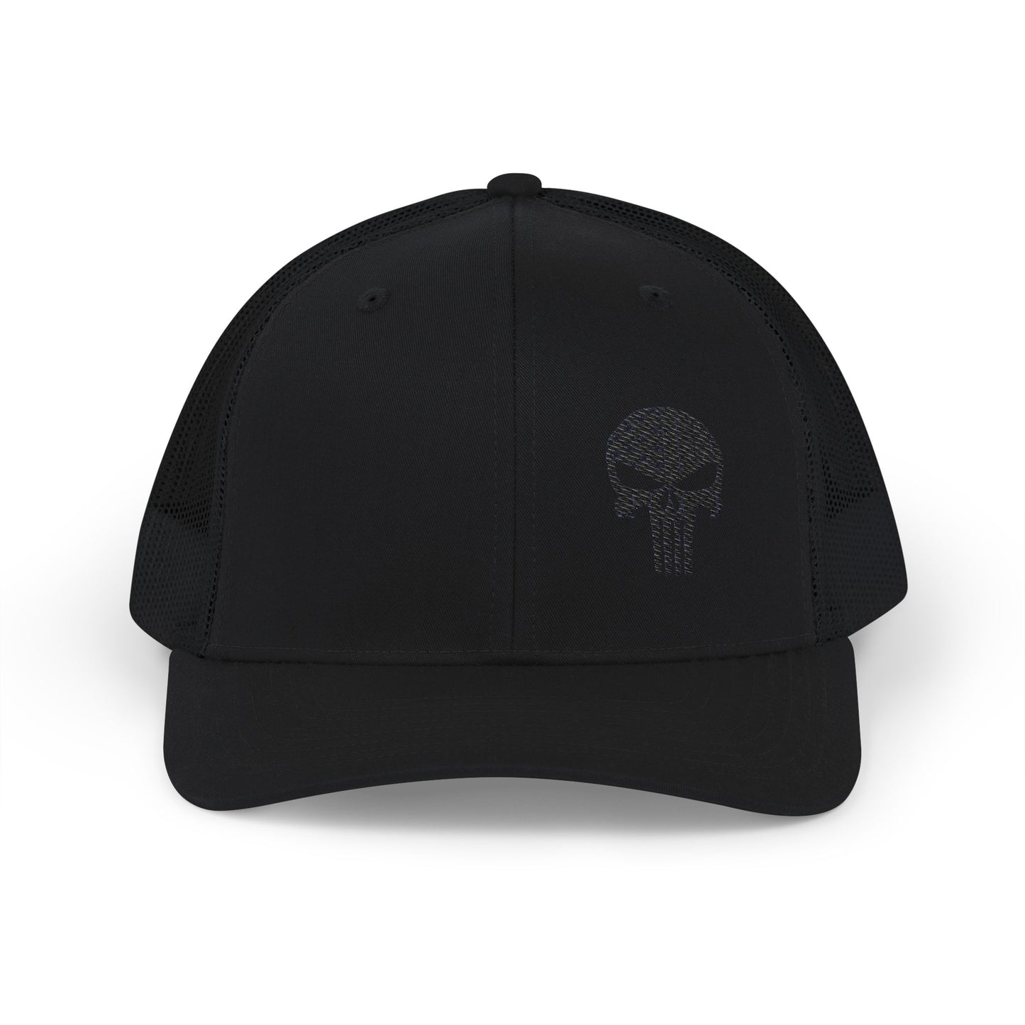 Skull Snapback Trucker Cap (Embroidery)