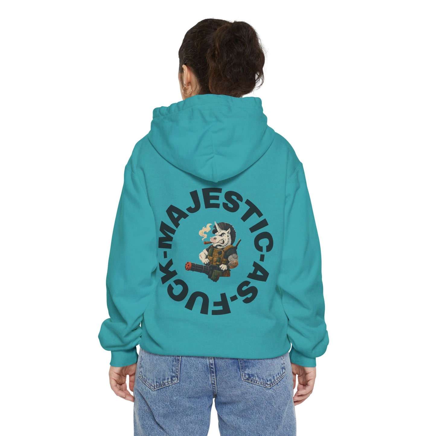 MAF - Unicorn - Unisex Garment-Dyed Hoodie
