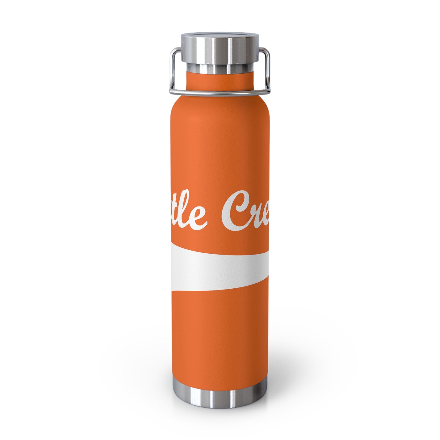 BC White Logo Copper Vacuum Insulated Bottle, 22oz