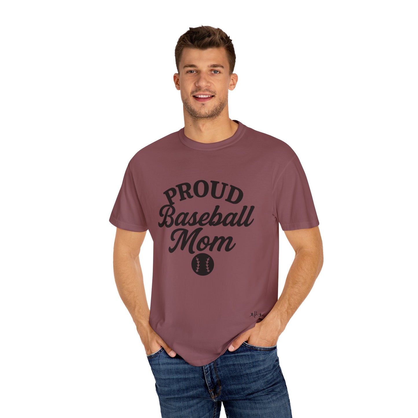 BC - Proud Baseball Mom - Unisex Garment-Dyed T-shirt