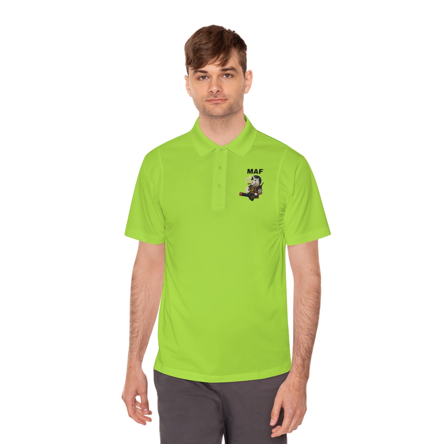 MAF - Unicorn - Men's Sport Polo Shirt