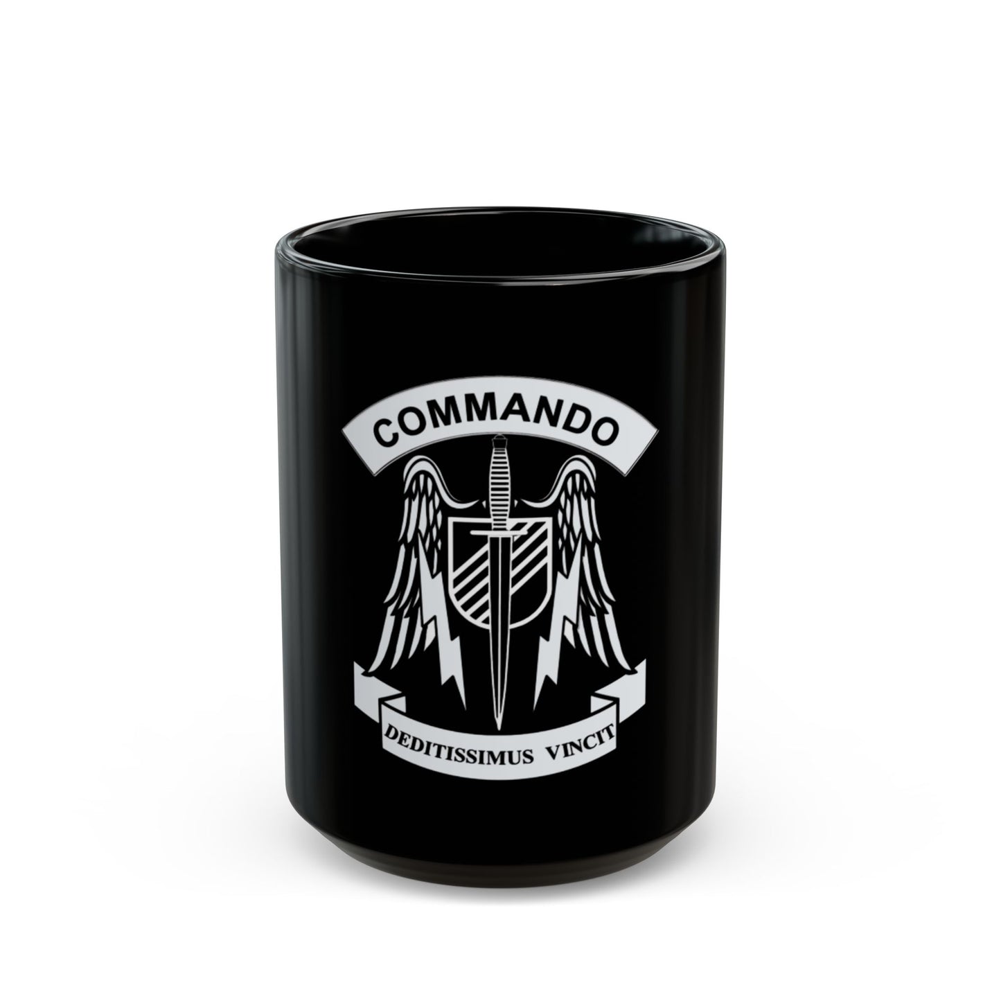 Commando Black Mug (11oz, 15oz)