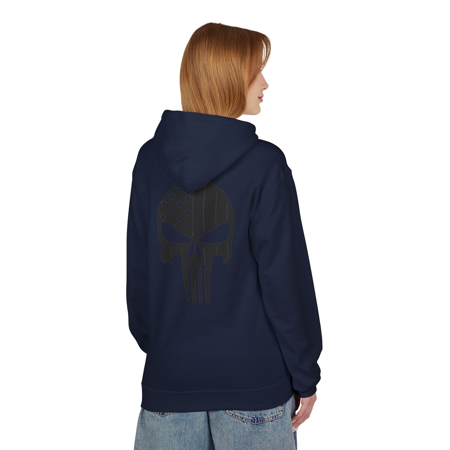 MAF - Skull - Unisex Midweight Softstyle Fleece Hoodie