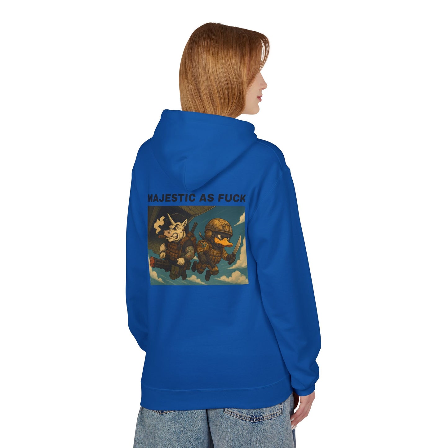 MAF - Unisex Midweight Softstyle Fleece Hoodie