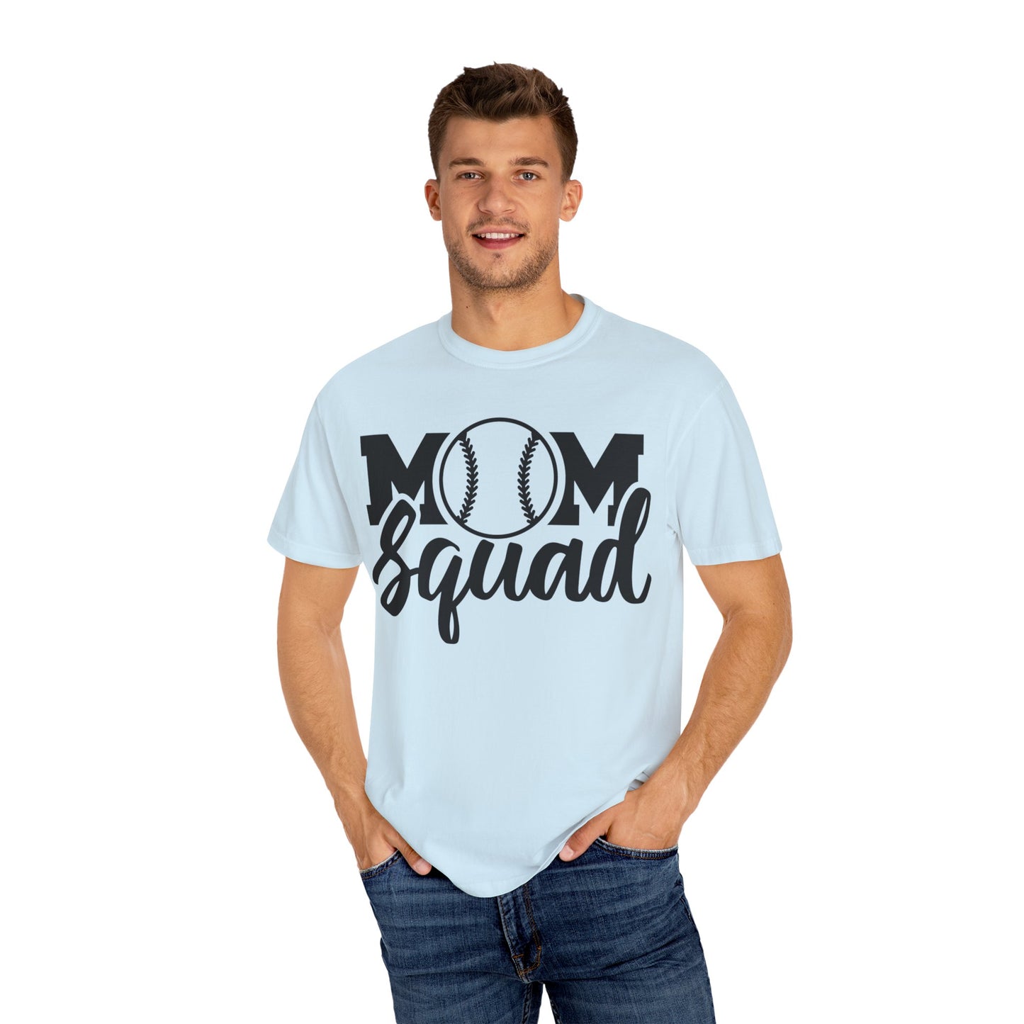 BC - Mom Squad - Unisex Garment-Dyed T-shirt
