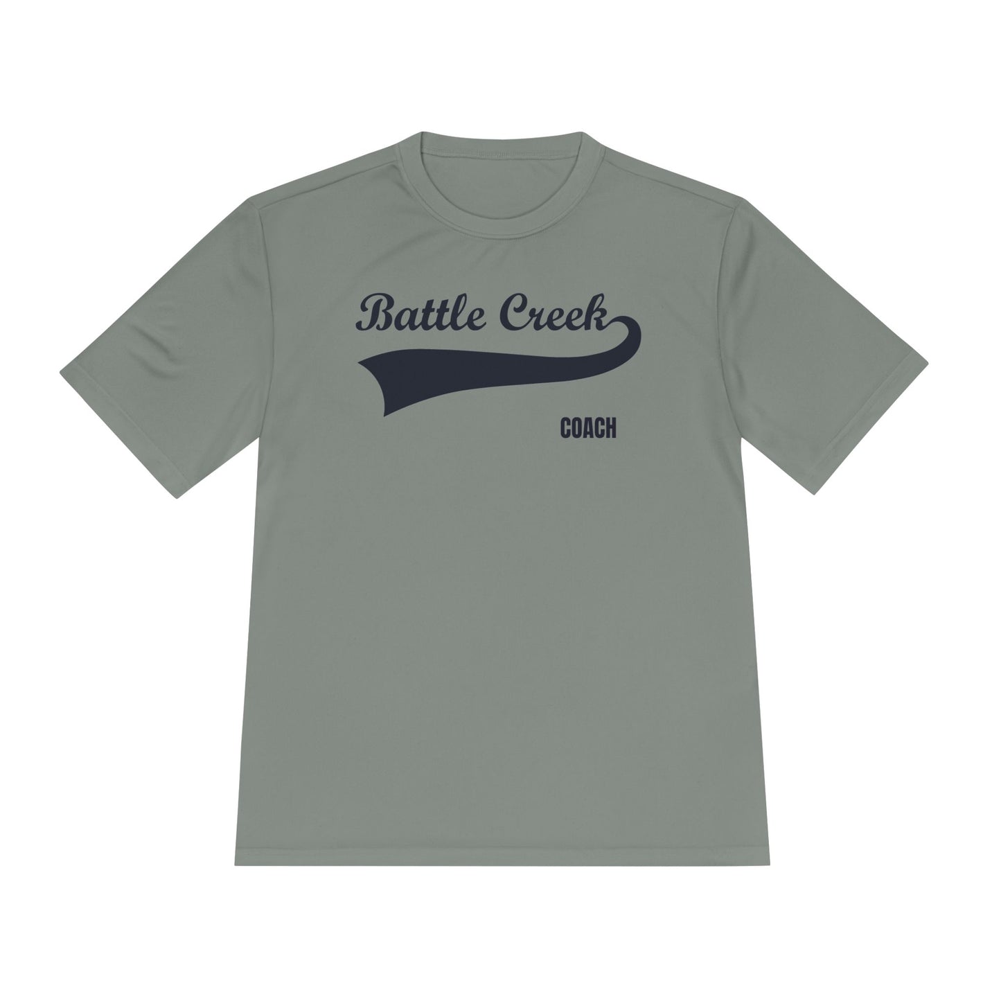 BC - COACH - Blue Logo - Unisex Moisture Wicking Tee