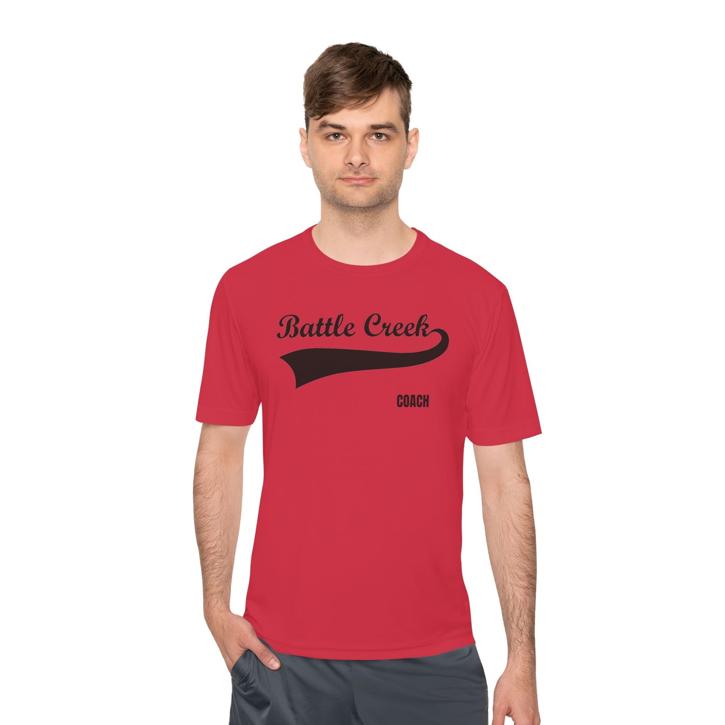 BC - COACH - Black Logo - Unisex Moisture Wicking Tee