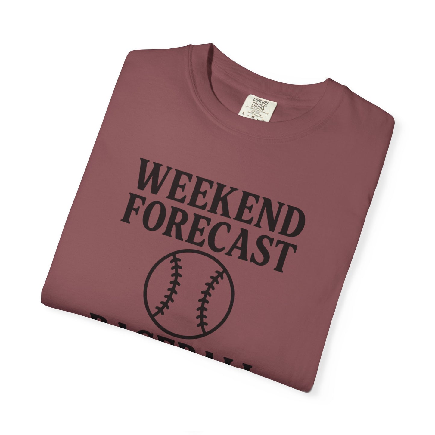 BC - Weekend Forecast - Unisex Garment-Dyed T-shirt