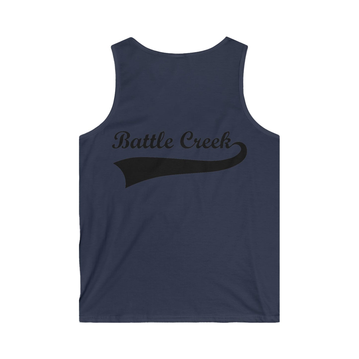 BC Black Logo Men's Softstyle Tank Top