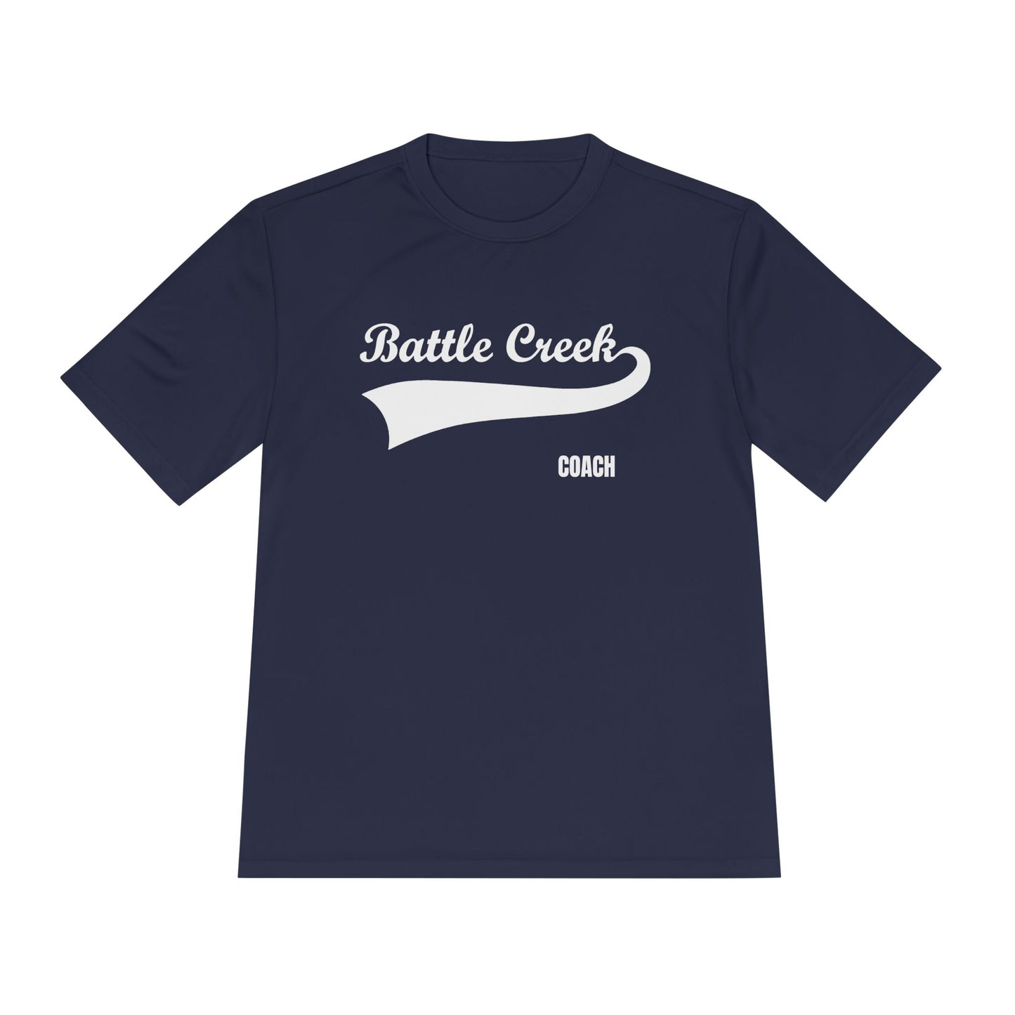 BC - COACH JERSEY - White Logo - Unisex Moisture Wicking Tee